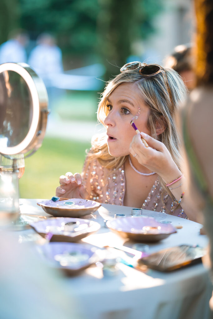 Photographe de mariage Beaujolais Bar à Paillettes